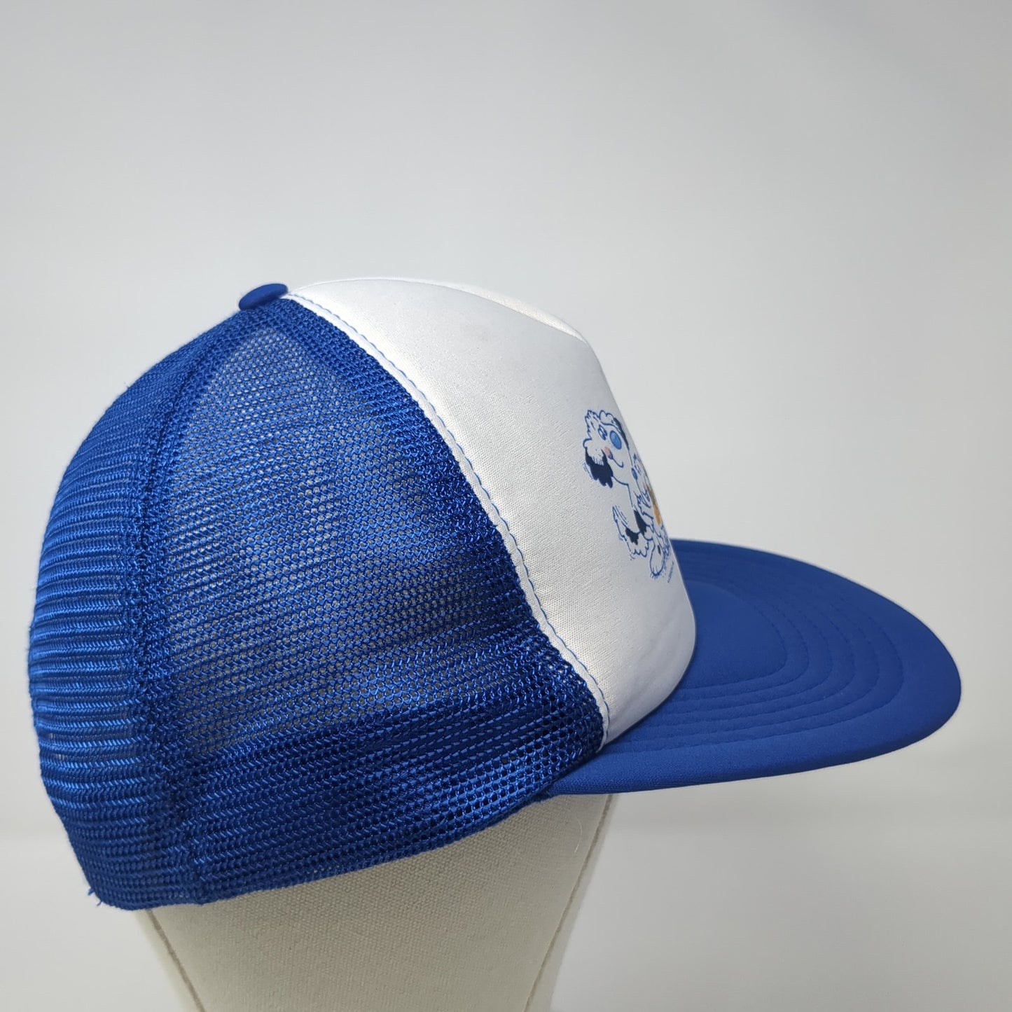 Somebody Special Calls Me Grandpa Snapback Trucker Hat Blue One Size