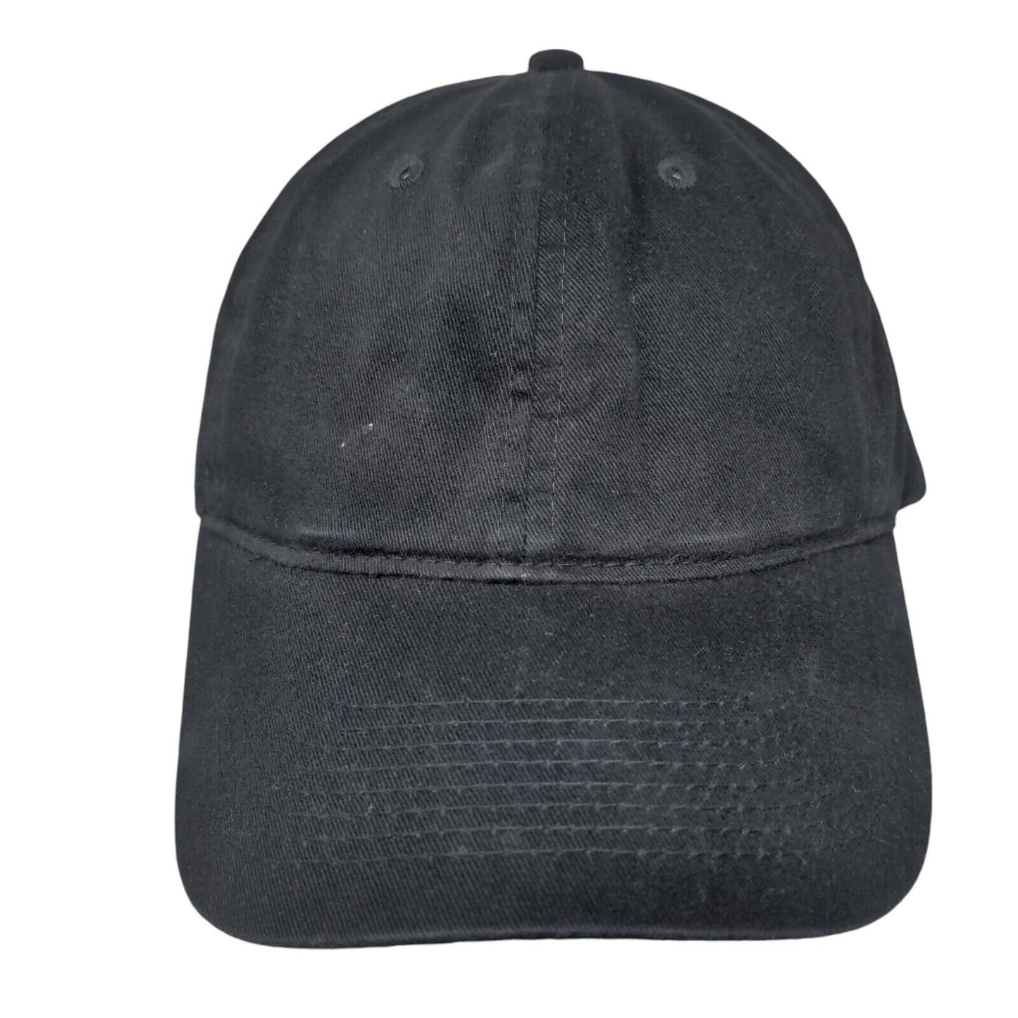 Otto Slideback Hat Black OSFM Adjustable Associated Students 6 Panel