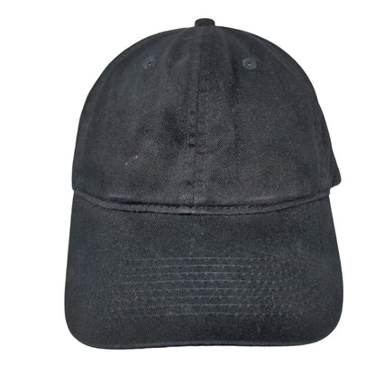 Otto Slideback Hat Black OSFM Adjustable Associated Students 6 Panel