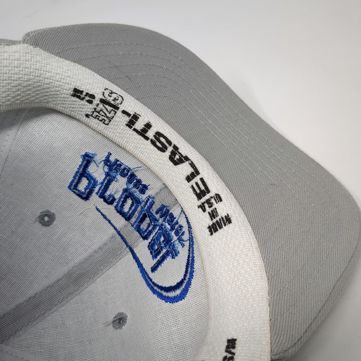 Cap America Baseball Cap Gray Propel Fitness Water Made in USA Blue Hat W/Tags