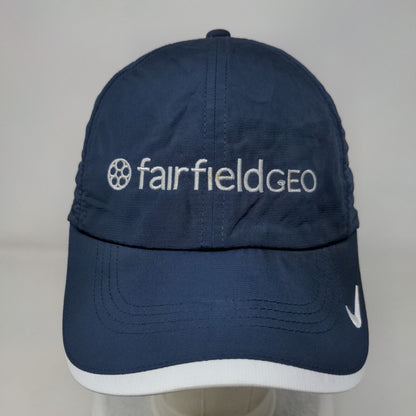 Fairfield Geo Strapback Hat Blue OSFM Embroidered Nike Heritage 86