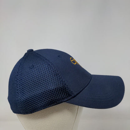 Cypress Run Fitted Mesh Back Golf Hat Blue S/M Embroidered Cap America