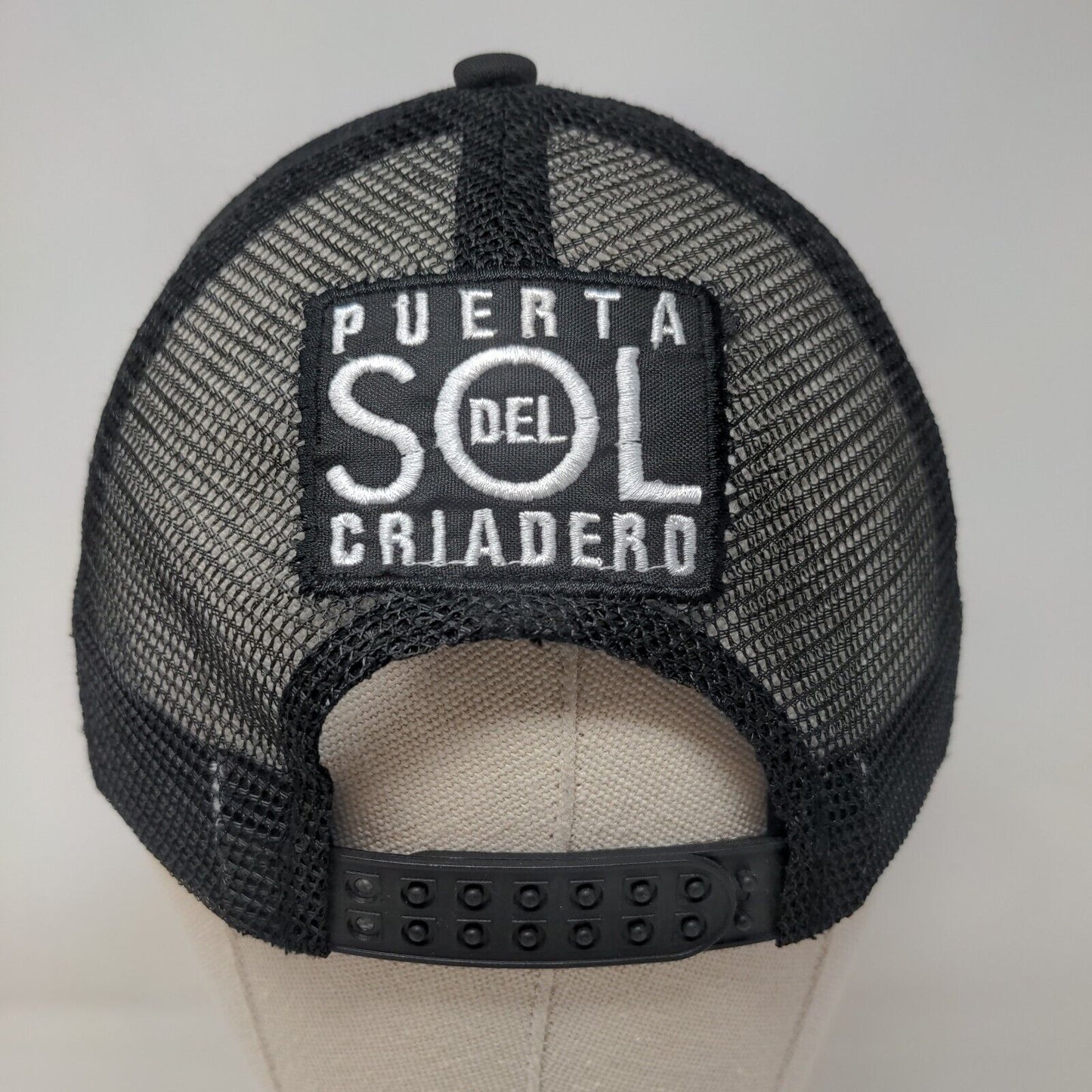 Duende Puerta Sol Del Criadero Snapback Mesh Back Trucker Hat Black One Size