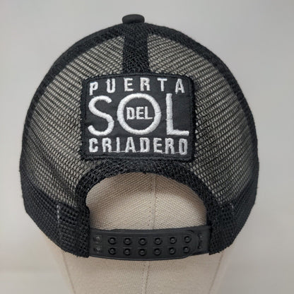 Duende Puerta Sol Del Criadero Snapback Mesh Back Trucker Hat Black One Size