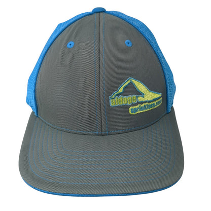 Pacific Headwear Fitted Mesh Back Trucker Hat Multi 7 3/8 Embroidered