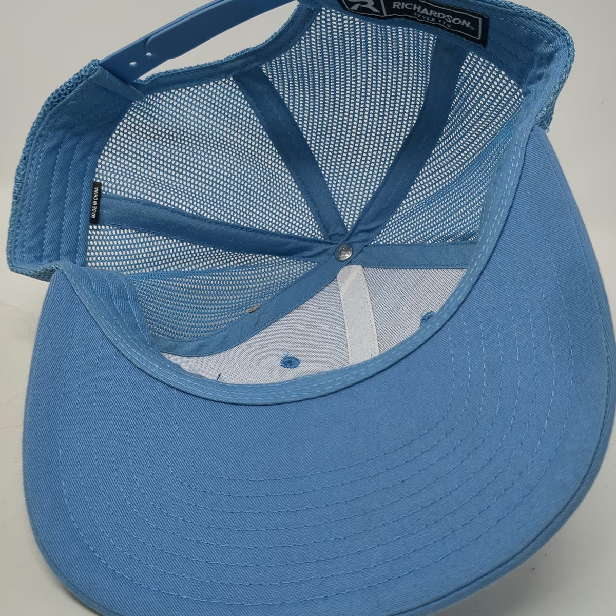 Richardson Trucker Hat Blue One Size Baker Murakami Produce Company Mesh Back
