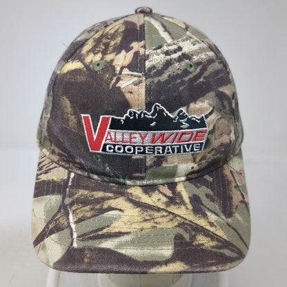 Vie Baseball Cap Green Camo One Size Valley Wide Cooperative Agriculture Hat