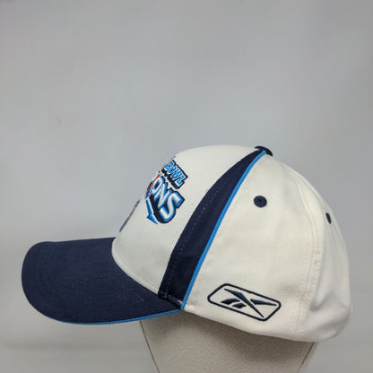 Reebok NFL Indianapolis Cots Super Bowl XLI Champions Strapback Hat White Blue