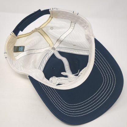 Lake 30 Strapback Trucker Hat Blue One Size Mesh Back Outdoor District