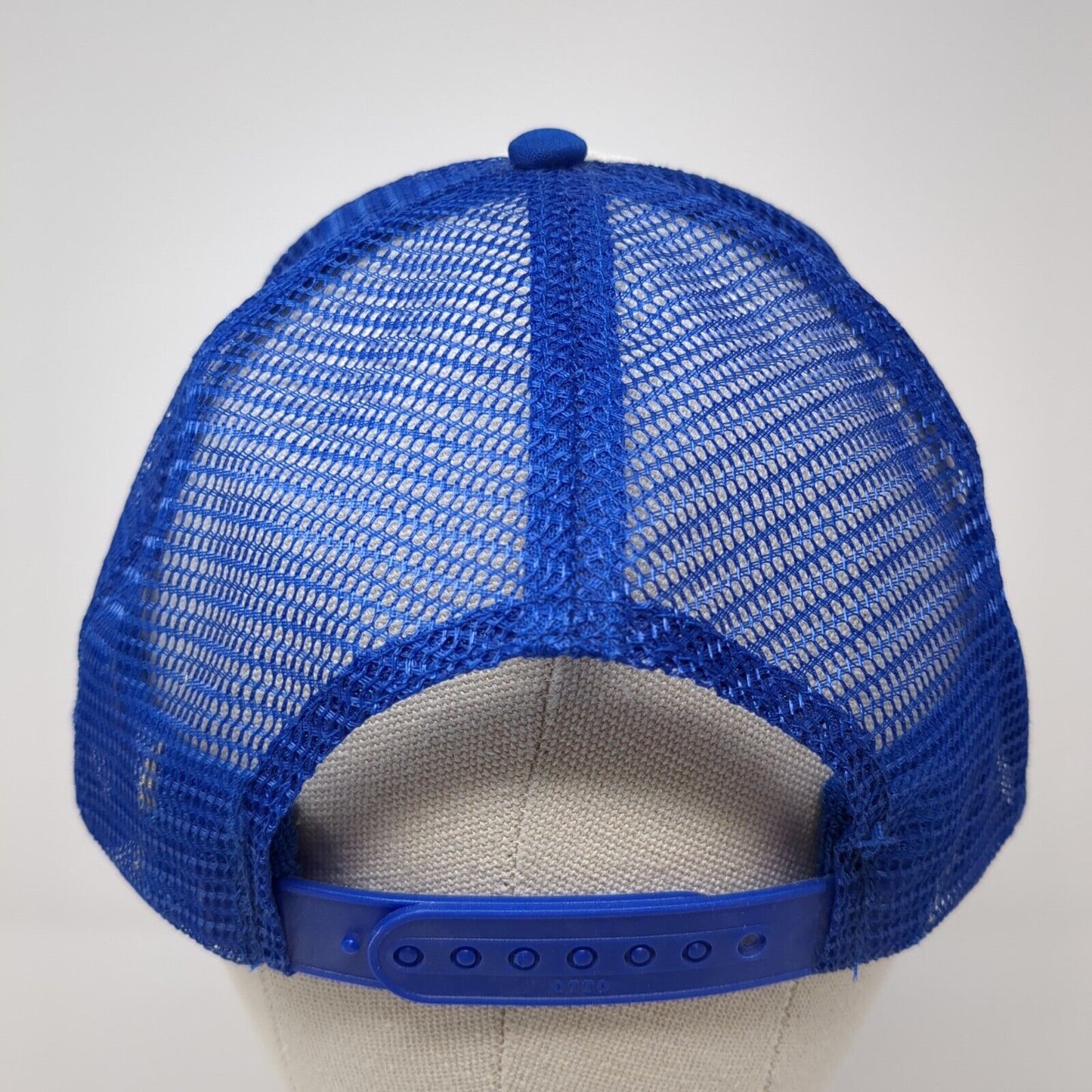 Bulloch Brothers Engineering Inc. Snapback Trucker Hat Blue OS Mesh Back Rope