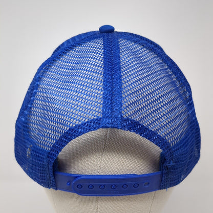 Bulloch Brothers Engineering Inc. Snapback Trucker Hat Blue OS Mesh Back Rope