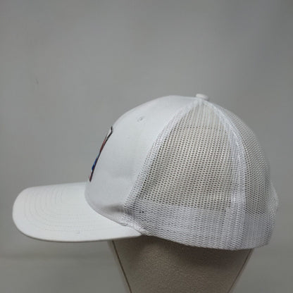 Panama City Beach Snapback Trucker Hat White One Size Mesh Back Richardson