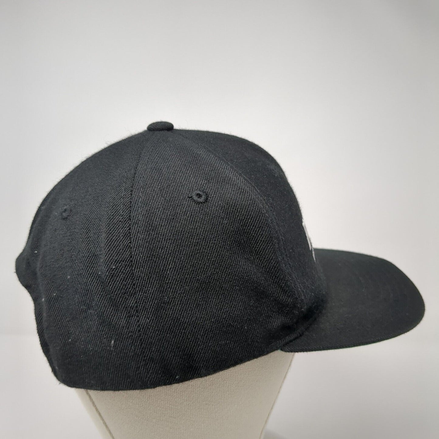 Fast Tax Snapback Hat Black One Size Adjustable Embroidered 6 Panel KB ETHOS