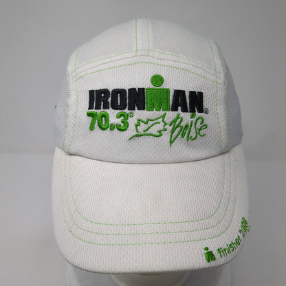 Ironman 70.3 Boise Strapback 5 Panel Hat White One Size Headsweats