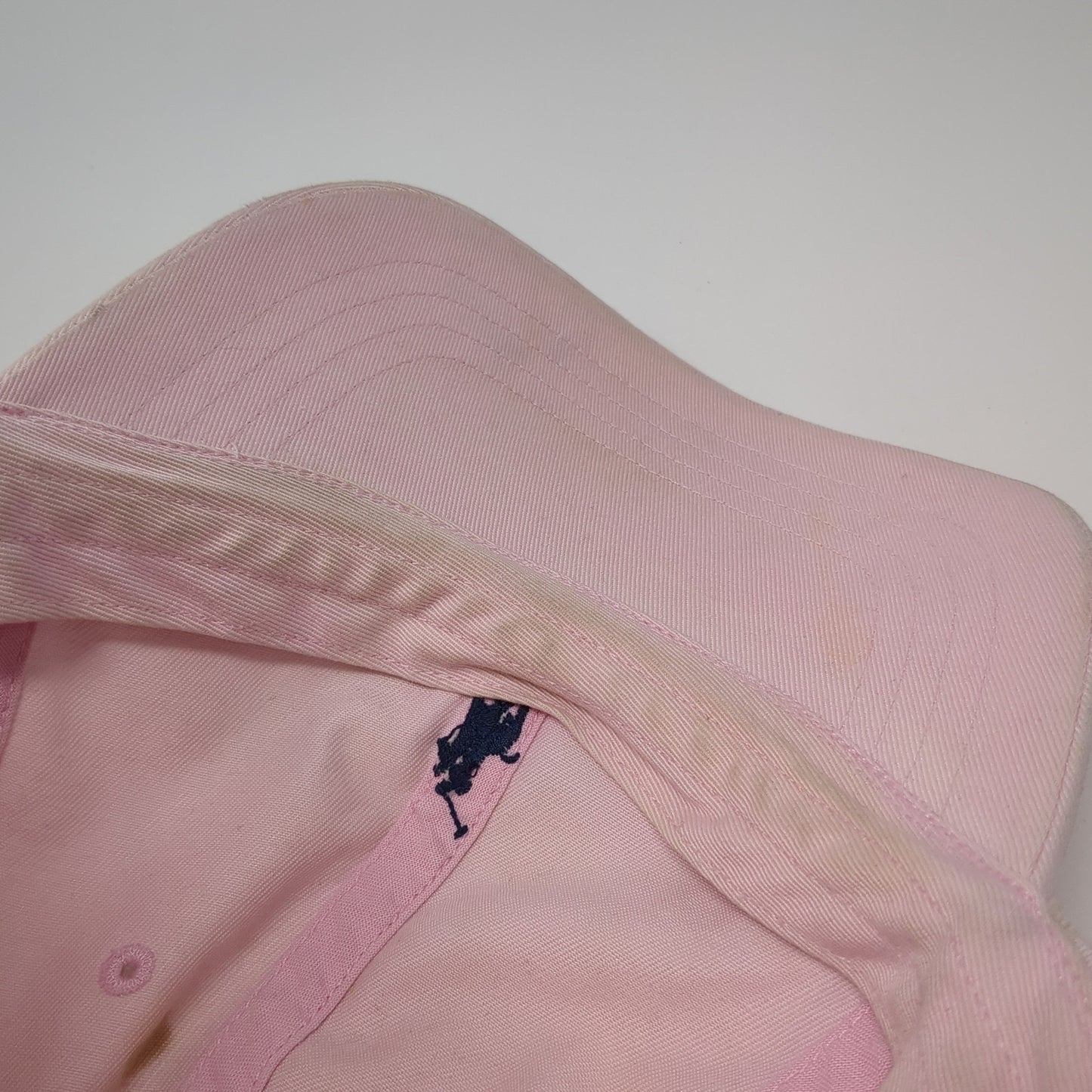 Polo Ralph Lauren Small Pony Slideback Hat Pink One Size Leather Strap