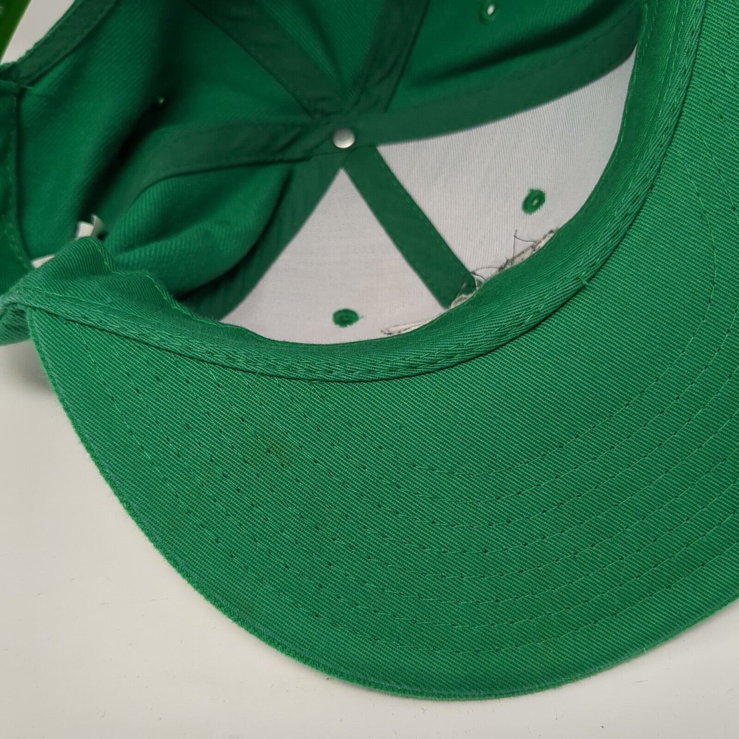 Letter B Claw Snapback Hat Green One Size Adjustable Embroidered Decky