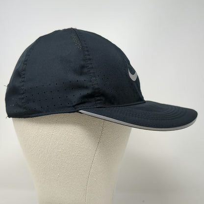 Nike Baseball Cap Black One Size Dri-FIT Featherlight Performance Running Hat