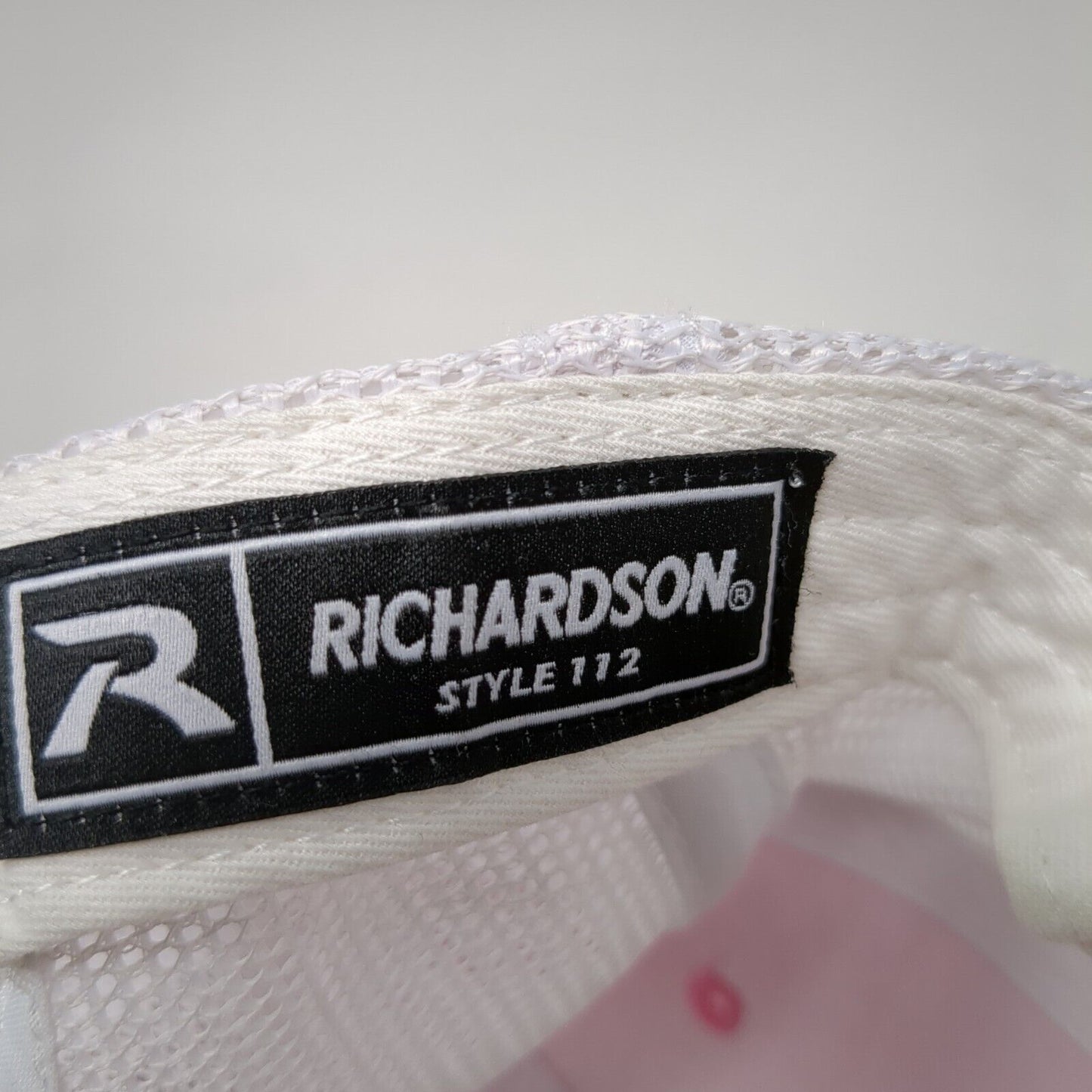 The All State Game Snapback Trucker Hat Pink OSFA Mesh Back Richardson