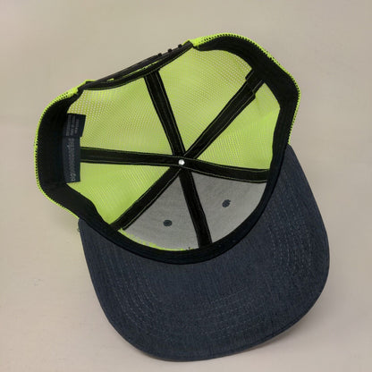 Green Thumb Snapback Trucker Hat Multi One Size Mesh Back Big Accessories