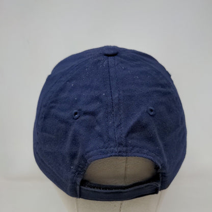 Fresh Point Strapback Hat Blue One Size Embroidered Adjustable 6 Panel