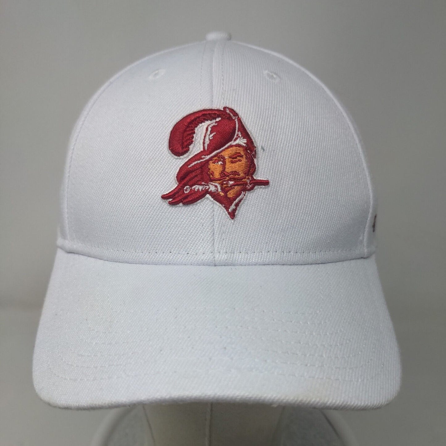 '47 Brand Boy's Strapback Hat White Embroidered Tampa Bay Buccaneers Retro Logo