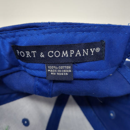Varsity Facility Services Strapback Hat Blue One Size Port & Company