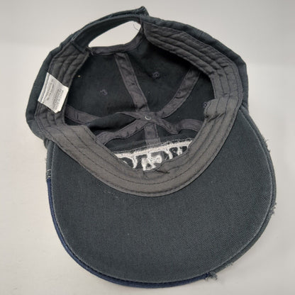 Chicago Strapback Hat Blue One Size Adjustable Embroidered 6 Panel