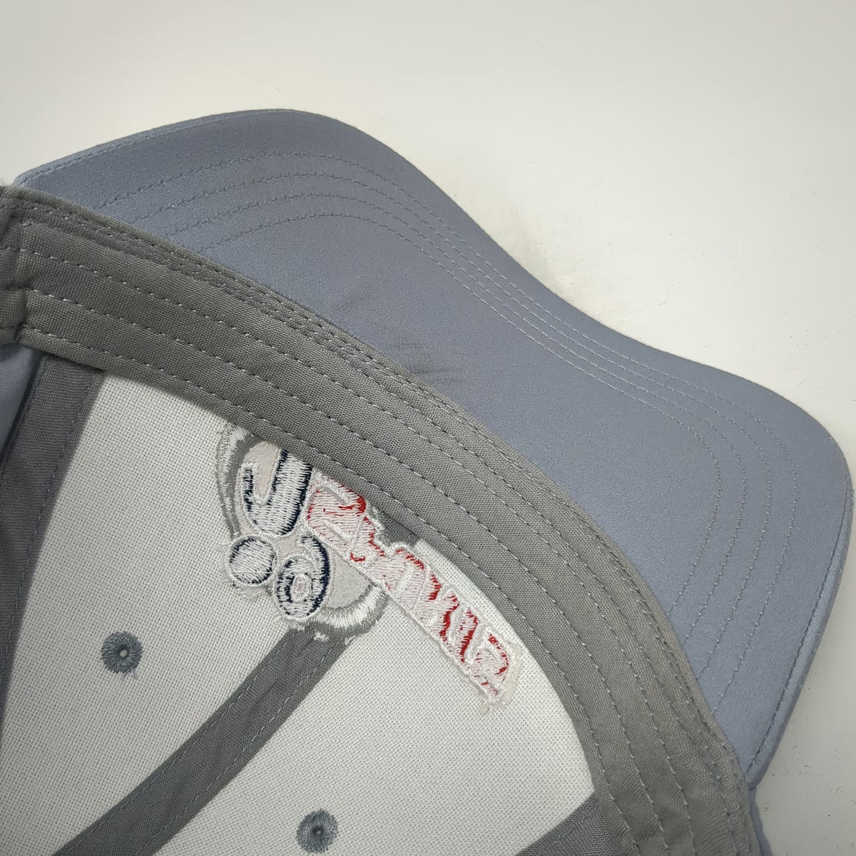 i9 Sports Hat Boys Baseball Cap Gray One Size Polyester Performance Strapback