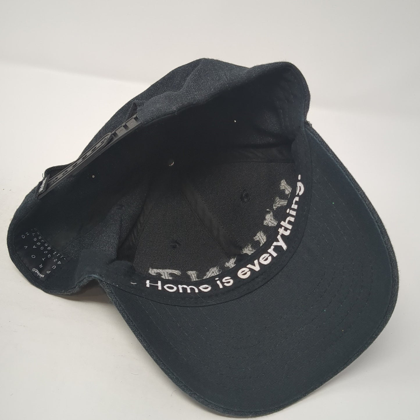 Vivint Strapback Baseball Cap Black One Size Adjustable Embroidered Provo Utah