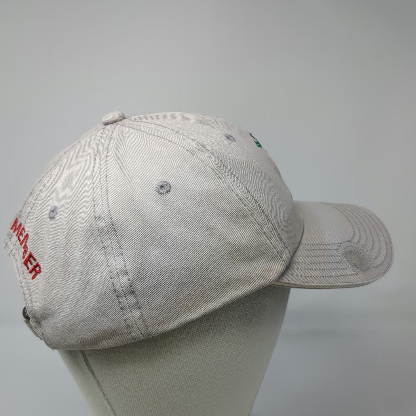 USGA Baseball Cap Gray One Size Slideback Oakmont 2016 US Open Member Golf Hat