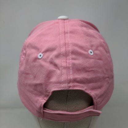 DeLuca Toyota Strapback Hat Pink One Size Adjustable Vent Holes Cobra