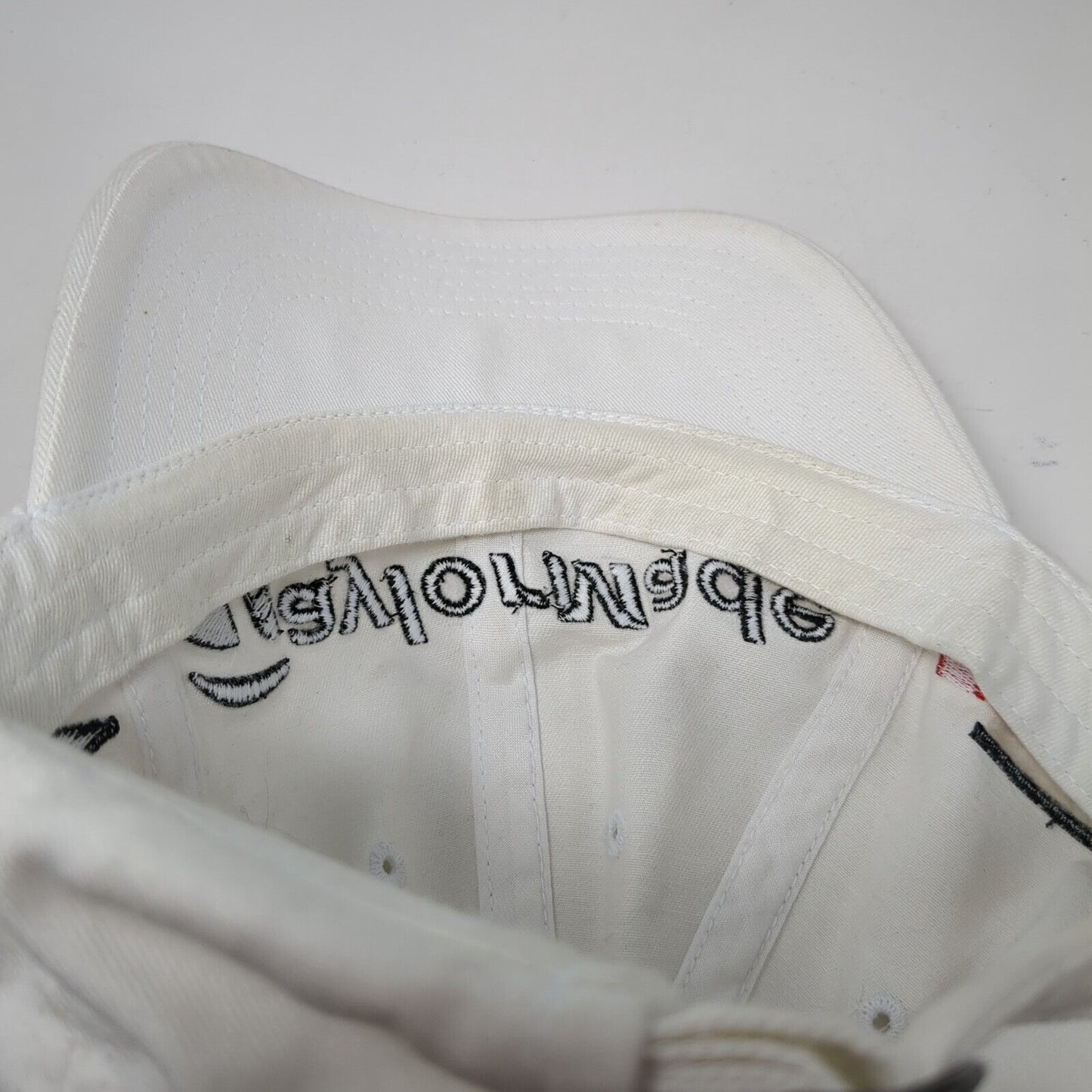 TaylorMade R7 Slideback Hat White One Size Adjustable Embroidered