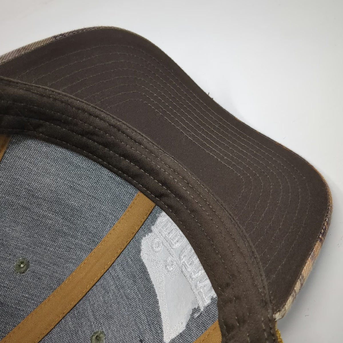Richardson Trucker Hat Brown Camo One Size Snapback Seid Crane Service Mesh