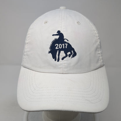 2017 Meadow Lake Acres Strapback Hat White One Size Adjustable Imperial