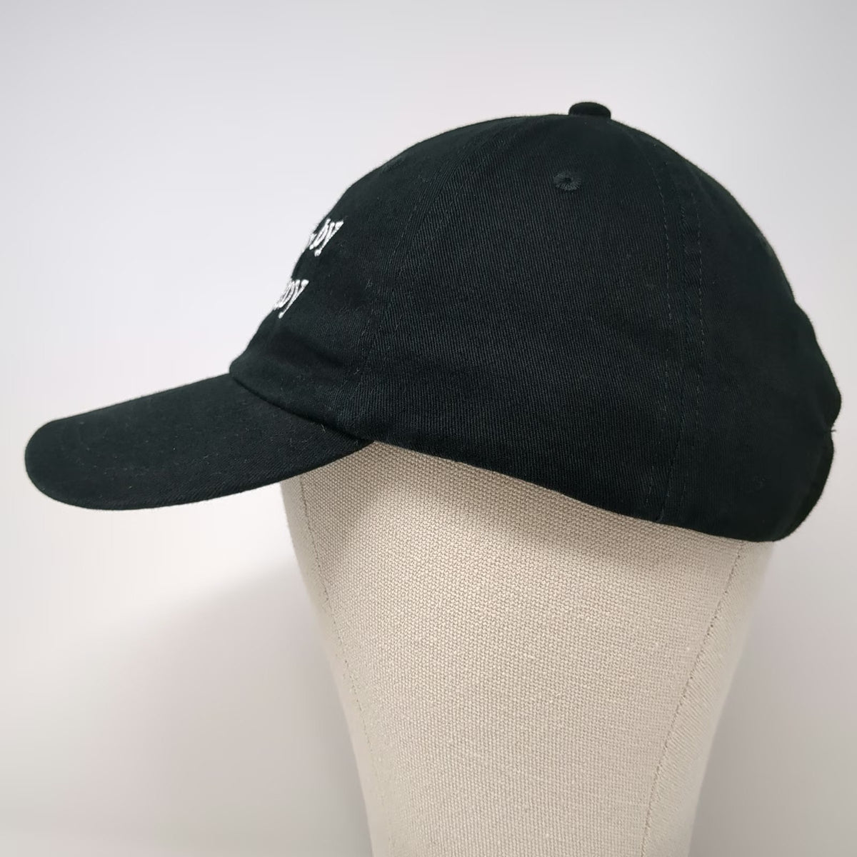 OTTO JT LeRoy Written By Embroidery Hat Black Baseball Cap One Size Slideback