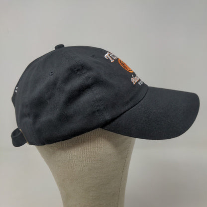 Tito's Handmade Vodka Men's Slideback Hat Black Embroidered Logo Austin Texas