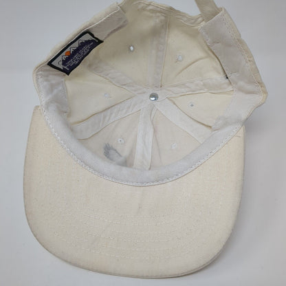 CSI Eagles Strapback Hat Tan One Size Embroidered 6 Panel Colorado Cap