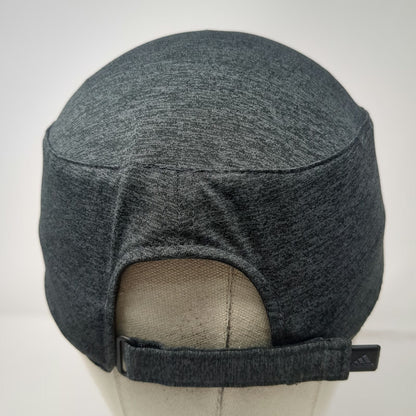 Adidas Gray Army Cap One Size Slideback Performance Climalite Heathered Hat