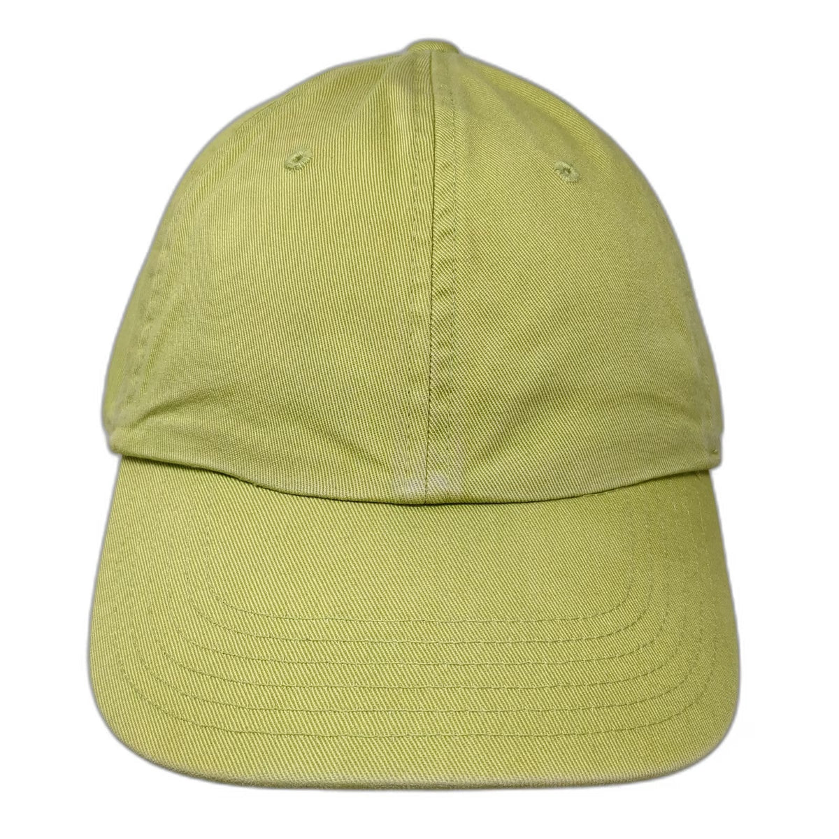 Gap Baseball Cap Green M Slideback Cotton Blank Curved Brim Plain Solid Hat