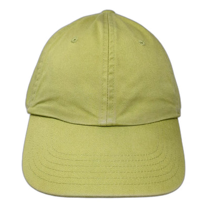 Gap Baseball Cap Green M Slideback Cotton Blank Curved Brim Plain Solid Hat