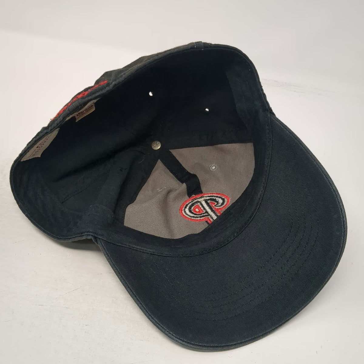 '47 Philadelphia Phillies MLB Baseball Cap Black L Hat Two Tone Cotton Logo