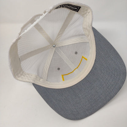 Borah Lions Patch Snapback Mesh Back Trucker Hat Gray OSFA Richardson