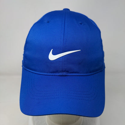 Nike Golf Strapback Hat Blue OSFM Swoosh Dutch Bros Boise 6 Panel