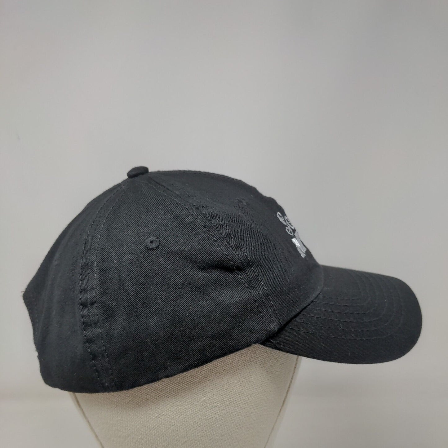 Soccer Mom Slideback Hat Black One Size Embroidered Adjustable Dalix