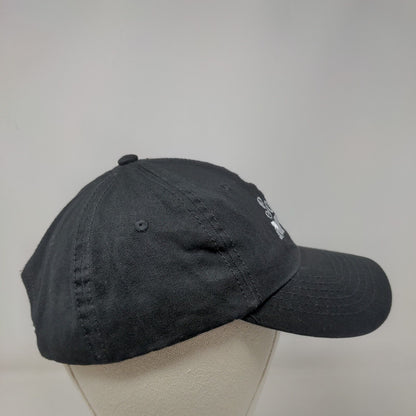 Soccer Mom Slideback Hat Black One Size Embroidered Adjustable Dalix