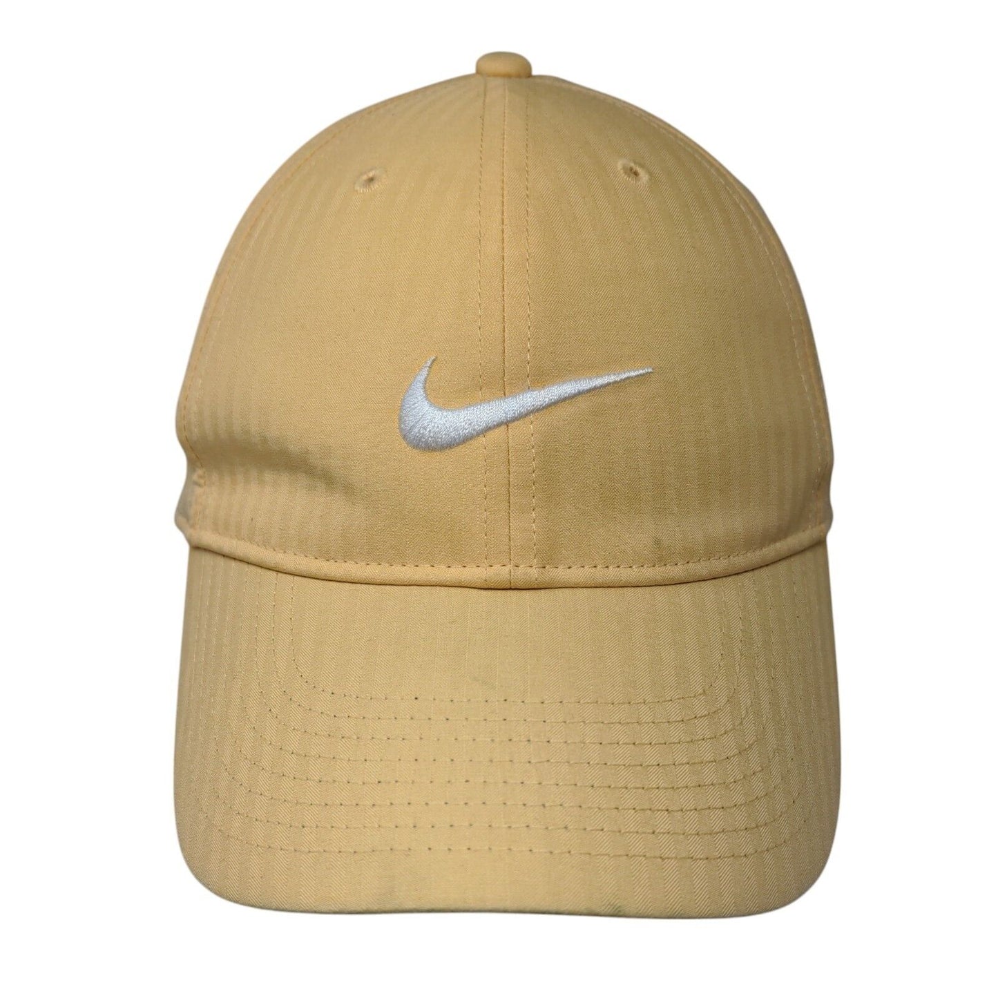 Nike Swoosh Slideback Hat Tan OSFM Embroidered Legacy 91 Dri-Fit