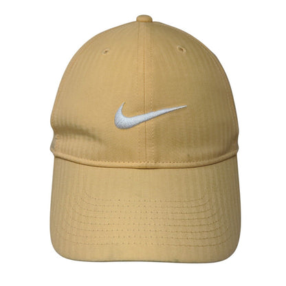 Nike Swoosh Slideback Hat Tan OSFM Embroidered Legacy 91 Dri-Fit
