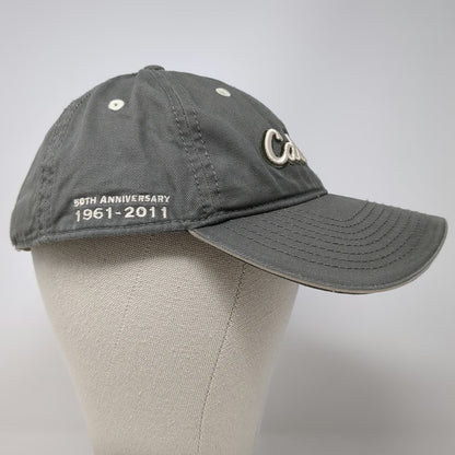 Cabela's Baseball Cap Gray One Size 50th Anniversary 1961-2011 Slideback Hat