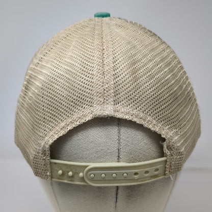 Green Trucker Hat City of Rocks National Reserve One Size Snapback Mesh Back