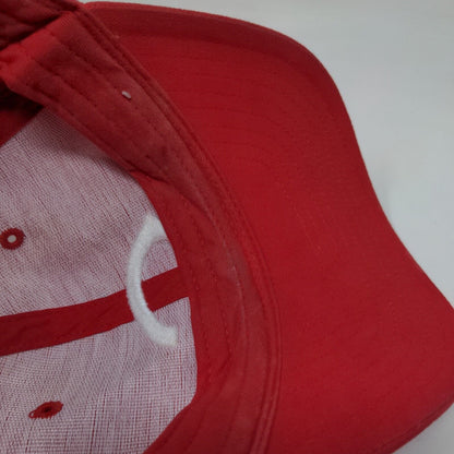 Cincinnati Reds Strapback Hat Red OSFA Embroidered Fox Sports Net Logo MLB